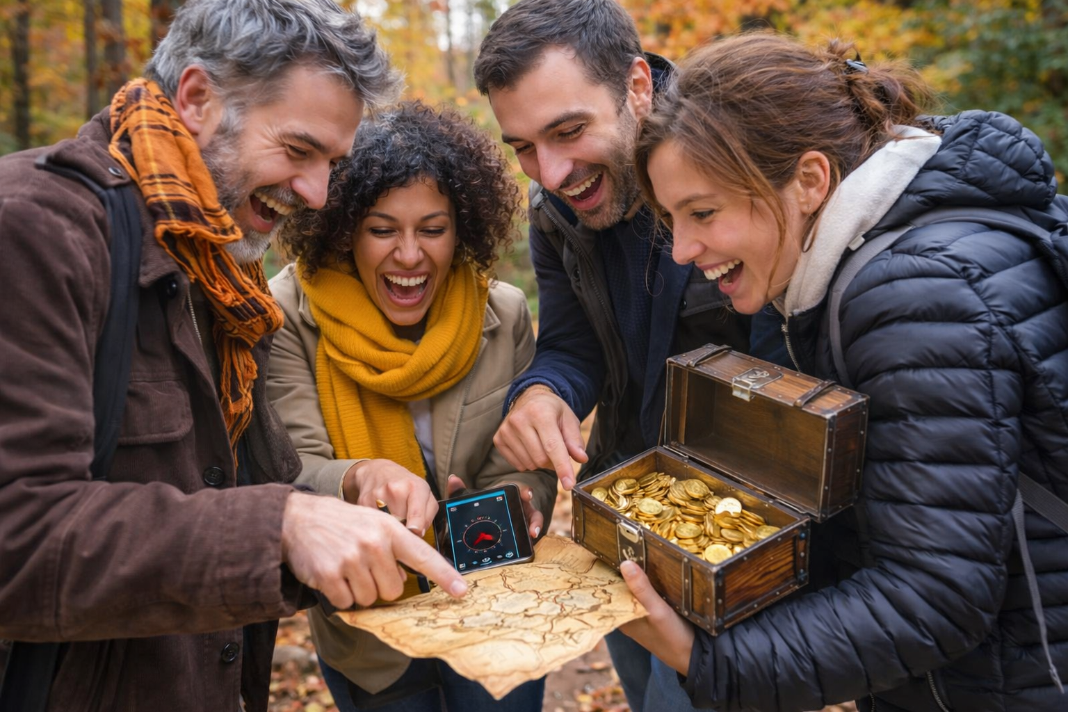 Chasse au trésor dans Madrid