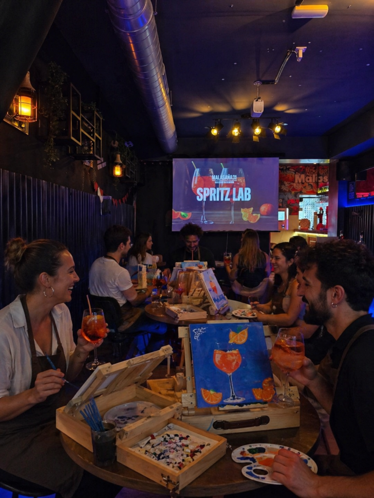 Madrid experience – atelier peinture et cocktails