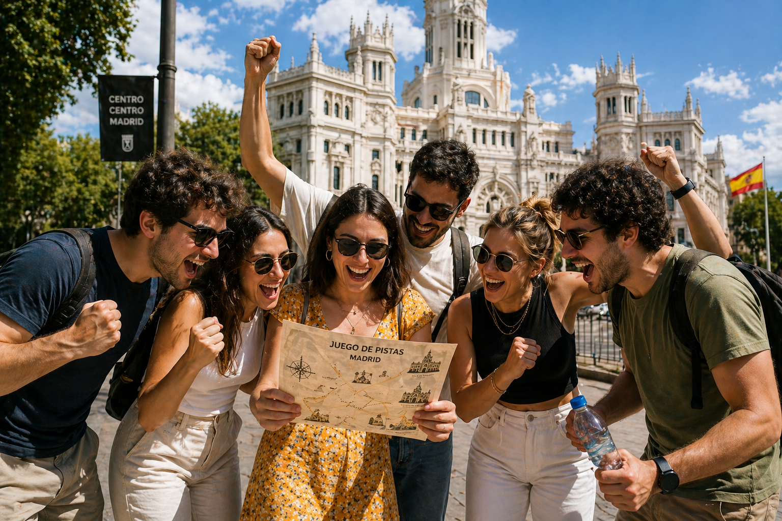Jeu de piste sur mesure — Destination Madrid