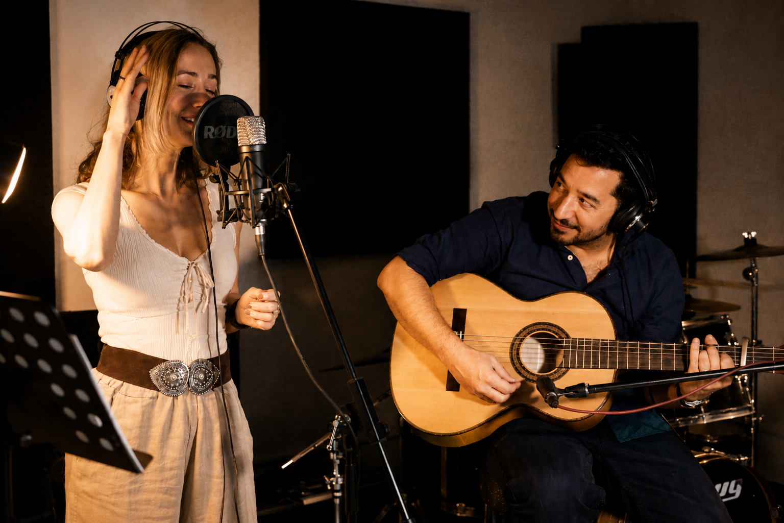 Enregistrement d'une chanson — Destination Madrid